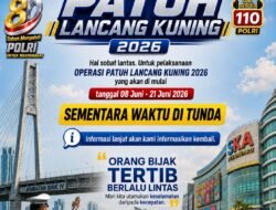KORLANTAS POLRI TUNDA OPERASI PATUH 2026, DITLANTAS POLDA RIAU AJAK MASYARAKAT TETAP TERTIB BERLALU LINTAS