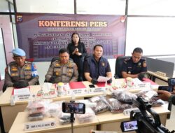 Selamatkan 35 Ribu Jiwa, Polda Riau Gagalkan Peredaran 6,94 Kg Sabu dan 969 Cartridge Etomidate Senilai Rp9,8 Miliar