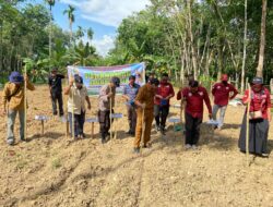 Polres Kuansing Dukung Penguatan Ketahanan Pangan Melalui Penanaman Jagung Pipil di Kuantan Hilir