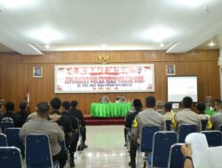 Kapolres Kuansing Sambut Supervisi Pembinaan Polmas Dit Binmas Polda Riau, Tekankan Sinergi Polri dan Masyarakat