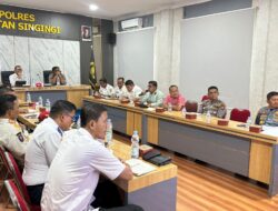 Polres Kuansing Gelar Rakor Eksternal, Matangkan Persiapan Pacu Jalur Rayon II dan MTQ Provinsi Riau 2026