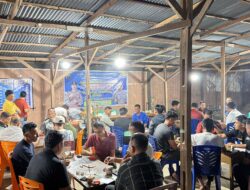 Dalam Rangka Hari Ulang Tahun Bhayangkara Ke-80, Polres Kuansing Gelar Tanding Domino di Polsek Kuantan Tengah