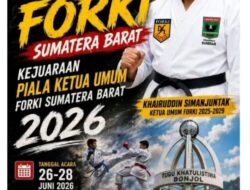 Pasaman Jadi Tuan Rumah Kejurda FORKI Sumbar 2026, Khairuddin Simanjuntak Targetkan Lahirkan Atlet Nasional