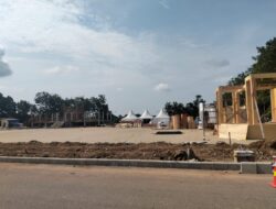 Pembangunan Arena Utama MTQ Kuansing Hampir Rampung, Target Selesai Pekan Ini