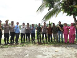 Kapolres Kuansing Hadirkan Program JALUR di Pangean, Salurkan Sembako dan Layanan Kesehatan Gratis untuk Masyarakat