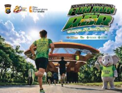 Semarak Hari Bhayangkara ke-80, Polres Kuansing Resmi Menggelar Polres Kuansing Fun Run 2026 Kategori 5 Kilometer