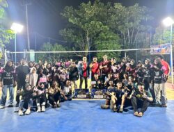 Kapolres Kuansing Tutup Turnamen Voli U-18 Polsek Cerenti Cup I, Dorong Generasi Muda Raih Prestasi dan Jauhi Kenakalan Remaja