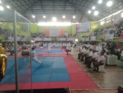 Hari Pertama Kejurprov FORKI Sumbar 2026 Berlangsung Lancar, Ribuan Karateka Ramaikan GOR Tuanku Rao
