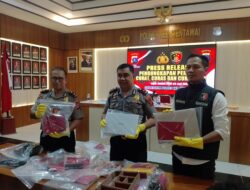 Wakapolres Pimpin Press Release, Polres Kep. Mentawai Ungkap 6 Kasus Curat, Curas dan Curanmor Semester I 2026