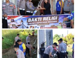 Sambut HUT Bhayangkara ke-80, Seluruh Personel Polres Kepulauan Mentawai Dikerahkan Gelar Rangkaian Bakti Religi di Sejumlah Masjid dan Gereja