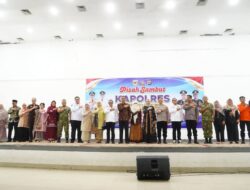Pisah Sambut Kapolres Tanah Datar di Gedung Nasional Maharajo Dirajo Batusangkar