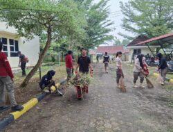 Satpol PPPKP Kuantan Singingi Laksanakan Pencanangan Gerakan Indonesia ASRI di Rumah Susun Teluk Kuantan