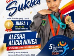 Wali Kota Zulmaeta Apresiasi Atlet Gimnastik Muda Payakumbuh Raih Emas Nasional