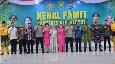 Bupati Asmar Sambut Kapolres Baru Kepulauan Meranti, Kenang Dedikasi AKBP Aldi Alfa Faroqi