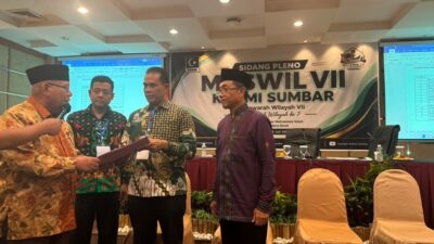 Muswil Wilayah KAHMI Sumatera Barat Kembali Memberikan Kepercayaan Kepada Sabar AS, S.Ag., M.Si
