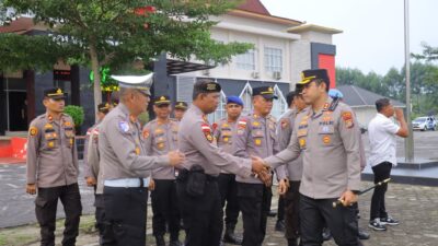 AKBP Gede Adi Pimpin Apel Perdana, Titip Tiga Pesan untuk Seluruh Personel
