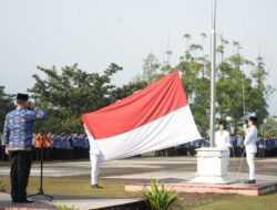 Upacara Peringatan Hari Anak Nasional Ke-42 di Kabupaten Kuansing Dihadiri Seluruh OPD Berlangsung Khidmat