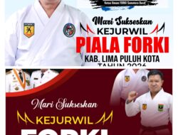 Ratusan Karateka Siap Berlaga di Kejuaraan Wilayah FORKI Open se Sumatera Tahun 2026 di GOR Politani Payakumbuh