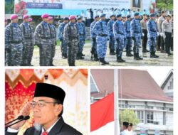 Wakil Wali Kota Padang Memimpin Upacara Peringatan Gugurnya Pahlawan Nasional Bagindo Aziz Chan ke-79