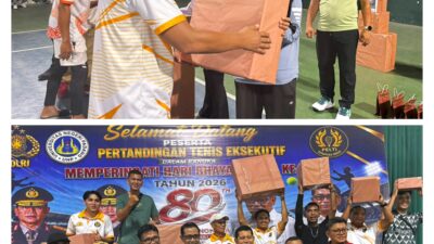 Kapolda Cup 2026 Ditutup, Novi Hendri: Tenis Ajang Silaturahmi