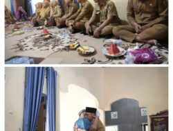 Diskominfoss Kabupaten Kuantan Singingi Takziah ke Kediaman Almarhumah Fauziah Yulianti di Desa Cengar
