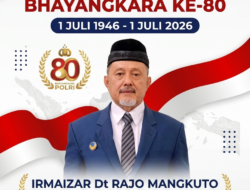 DPD Partai NasDem Kota Payakumbuh Ucapkan Selamat Hari Bhayangkara ke-80, Irmaizar: Polri Mitra Strategis Menjaga Keamanan dan Persatuan Bangsa