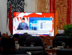 Ketua DPRD dan Wabup Tanah Datar di Paripurna Dengarkan Pidato Presiden RI