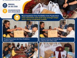 Dinas Pendidikan Payakumbuh Salurkan Bantuan untuk Dua Peserta Didik Korban Kebakaran di Kelurahan Napar