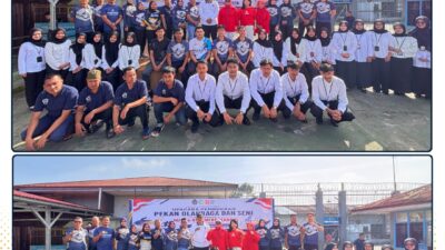 SEMARAK HUT RI KE-81, LAPAS KELAS IIA BUKITTINGGI GELAR DONOR DARAH BERSAMA PMI KOTA BUKITTINGGI