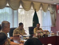 Persiapan Festival Pacu Jalur Nasional 2026 Sudah 85 Persen, Plt Bupati Kuansing Ekspos ke Plt Gubri