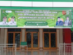 Kemenag Payakumbuh Gelar Tasyakuran, Tabligh Akbar, Zikir dan Doa Bersama Sambut HUT RI ke-81