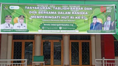 Kemenag Payakumbuh Gelar Tasyakuran, Tabligh Akbar, Zikir dan Doa Bersama Sambut HUT RI ke-81