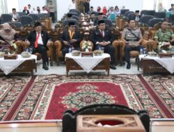 DPRD Tanah Datar Gelar Paripurna Dengarkan Pidato Kenegaraan Presiden RI