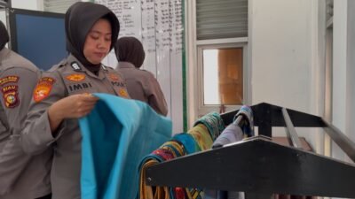 Hari Jadi Polwan ke-78, Polwan Polres Kuansing Perkuat Kepedulian Lingkungan dan Semangat Gotong Royong
