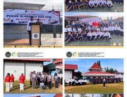 SEMARAK HUT RI KE-81, LAPAS KELAS IIA BUKITTINGGI GELAR UPACARA PEMBUKAAN PEKAN OLAHRAGA DAN SENI