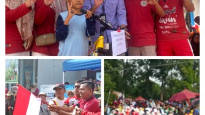 Semarak HUT RI ke 81,Rifka Akbar lepas jalan sehat se Kecamatan Lintau Buo Utara
