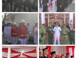 Dandim 0319/Mentawai Hadiri Upacara Pengibaran Sang Merah Putih Peringati HUT Ke-81 Kemerdekaan RI