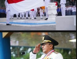 Upacara Penurunan Bendera HUT RI ke-81 di Batusangkar Berlangsung Khidmat