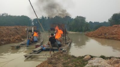 Polres Kuansing Tindak Lanjuti Laporan Dugaan Pengupasan Lahan untuk PETI di Muaro Sentajo