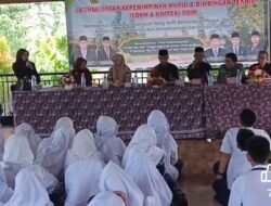 Kakan Kemenag Padang Bekali Siswa MTsN 5 tentang Kepemimpinan, Kemanusiaan dan Jurnalistik
