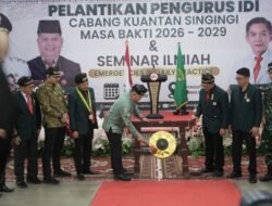 Pengurus IDI Kuansing Resmi di Lantik, Pj. Sekda tekankan RSUD harus menjadi pilihan pelayanan kesehatan di Kuansing