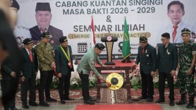 Pengurus IDI Kuansing Resmi di Lantik, Pj. Sekda tekankan RSUD harus menjadi pilihan pelayanan kesehatan di Kuansing