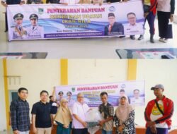 Muhidi Serahkan Bantuan Benih dan Pakan Ikan Nila kepada Pembudidaya di Bungus