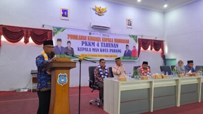 PKKM Tiga Kepala MAN Kota Padang, Yasril: Jadikan Penilaian sebagai Cermin untuk Berbenah