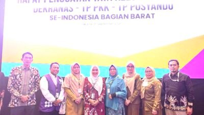Plt.Ketua Tim Penggerak PKK, Ketua Dekranas Kuansing Ikuti Rapat Penguatan Tata Kelola Kelembagaan Dekranas se-Indonesia Bagian Barat