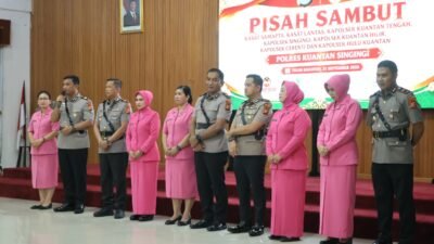 Rotasi Besar-besaran di Polres Kuansing, Tujuh Jabatan Strategis Berganti