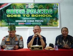 Dukung Program Green Policing Kapolda Riau, Kapolres Meranti Goes To School di Sekolah Patria Dharma Selatpanjang
