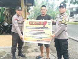 Polres Kuansing Gencarkan Sosialisasi Larangan PETI, Warga Diingatkan Ancaman Pelanggaran Hukum