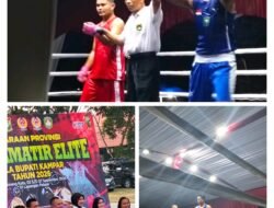 Empat Petinju, Empat Final! Atlet Kuansing Sapu Bersih Partai Puncak Kejurprov di Kampar