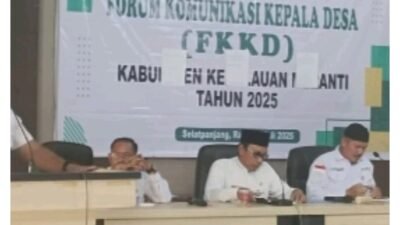 Ketua FKKD Puji Kaban BPKAD Kepulauan Meranti